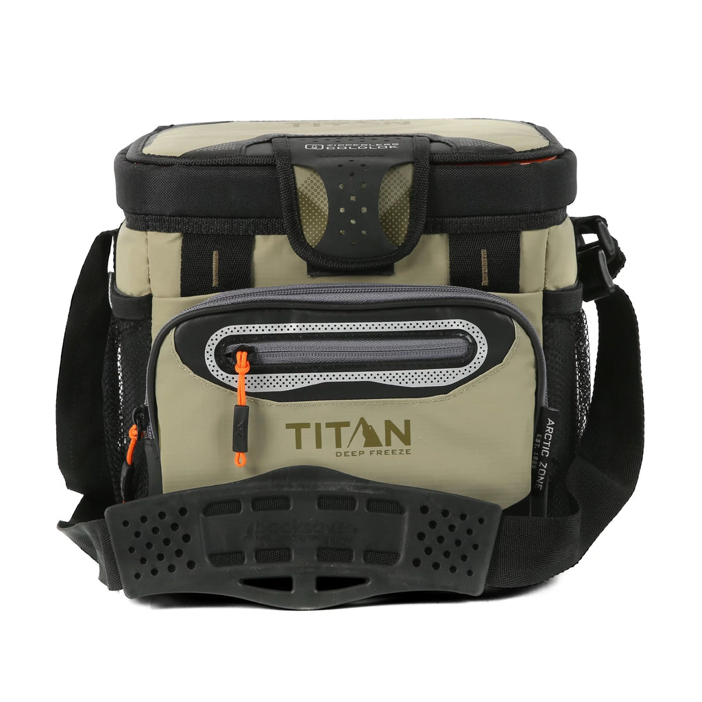 Arctic Zone® Titan Deep Freeze® 9 Can/6 Quart Zipperless HardBody® Cooler - Moss