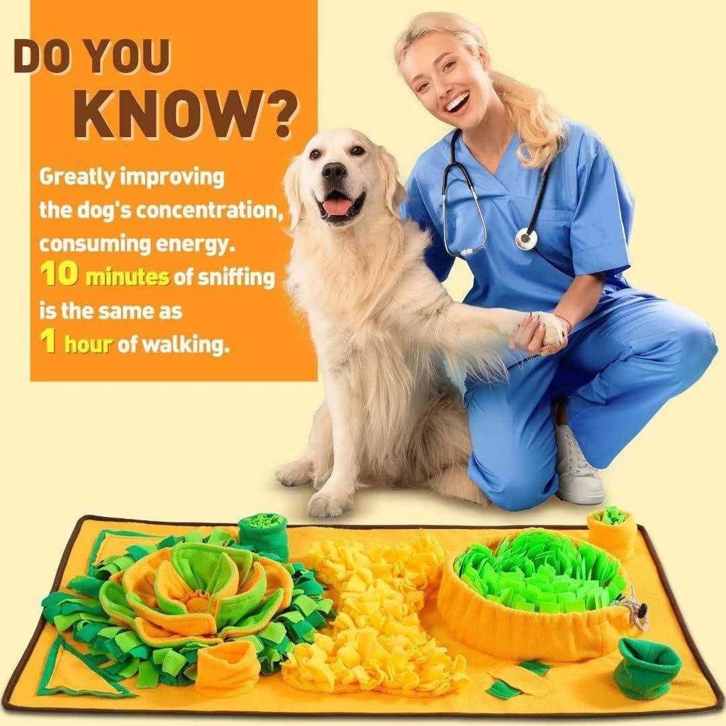 Snuffle Mat for Dogs Non-slip Carrot Enrichment Game R255659