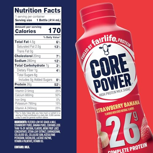Protein Shake Variety Pack with Neoprene Sleeve, 10 Count R24382