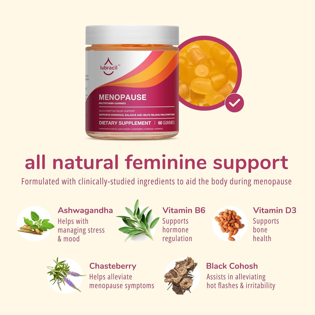 Daily Intimate Feminine Cream & Menopause Support Gummies M6013