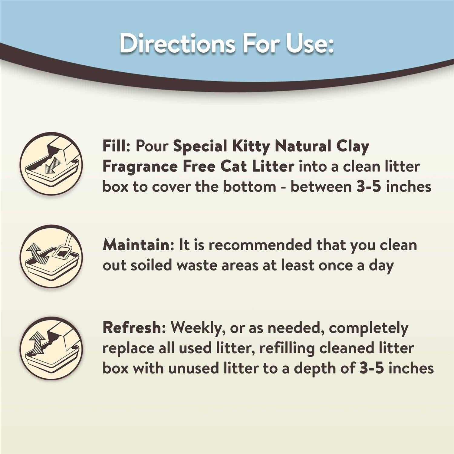 Odor Control Tight Clumping Cat Litter L1174