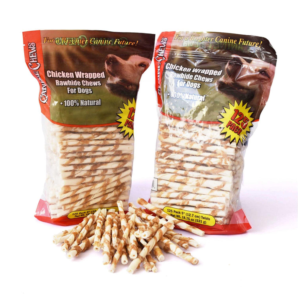 Chicken Wrapped Rawhide Chews for Dogs J840
