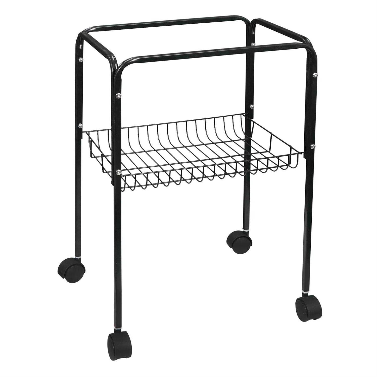 Large Wrought Iron Bird Cage with Rolling Stand for Parakeet U8505