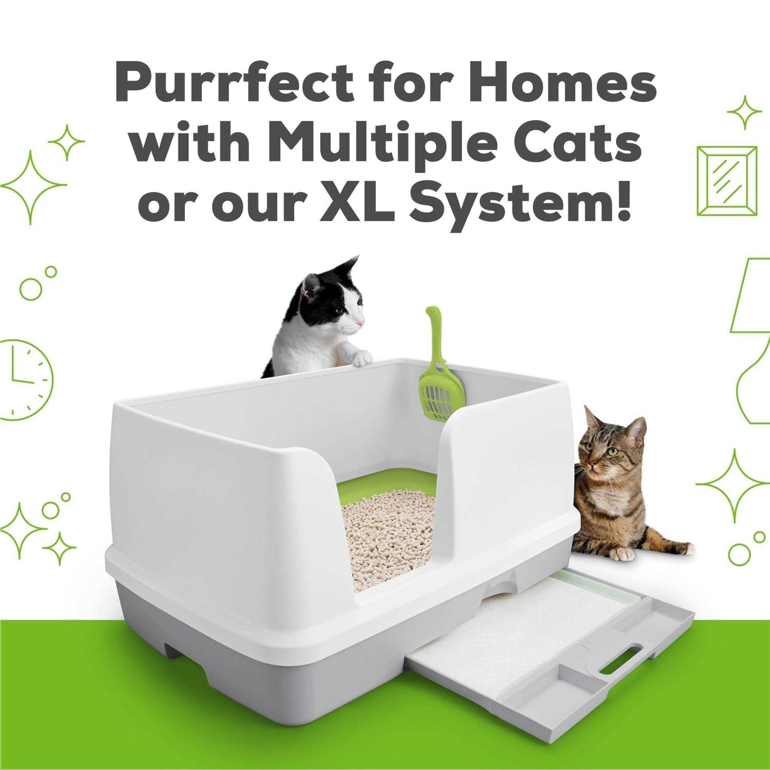 Cat Pads & Litter Pellets Bundle Pack V7134