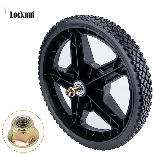 Lawn Mower Wheels 6 Inch (2-Pack) with Bearings and Hardware B4491