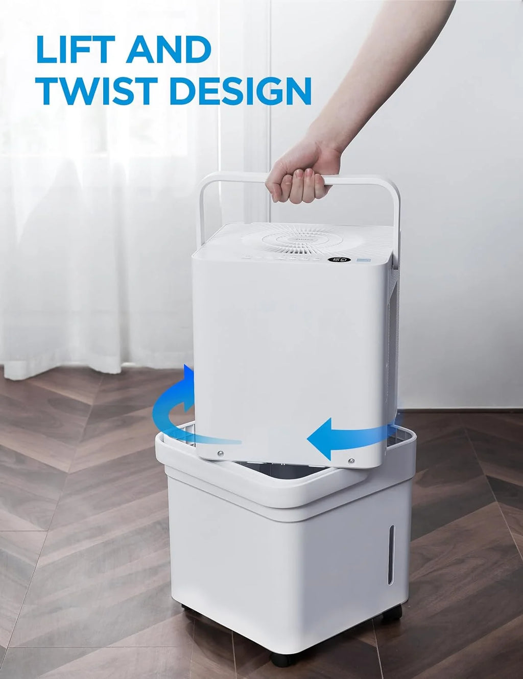 Smart WiFi Dehumidifier, 20-Pint, 2,000 sq. ft. Coverage G35587