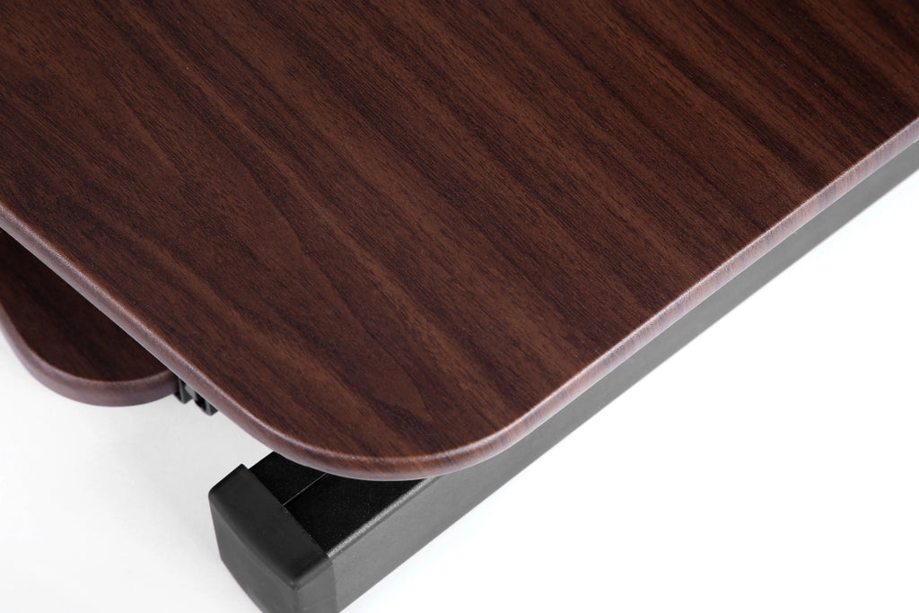 Height Adjustable Sit to Stand Electric Desk Converter, 2-Tier Design with Large Upper Work Surface and Keyboard Tray K339449