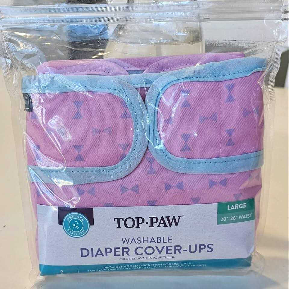 Washable Pink Diaper Cover Ups for Pets O426491