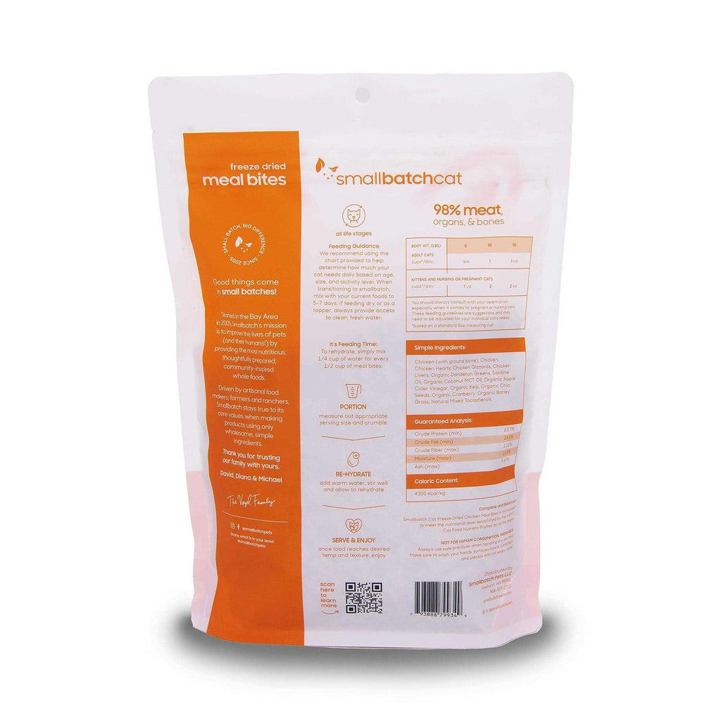 Freeze-Dried Chicken Cat Meal Bites, 10 oz G44908