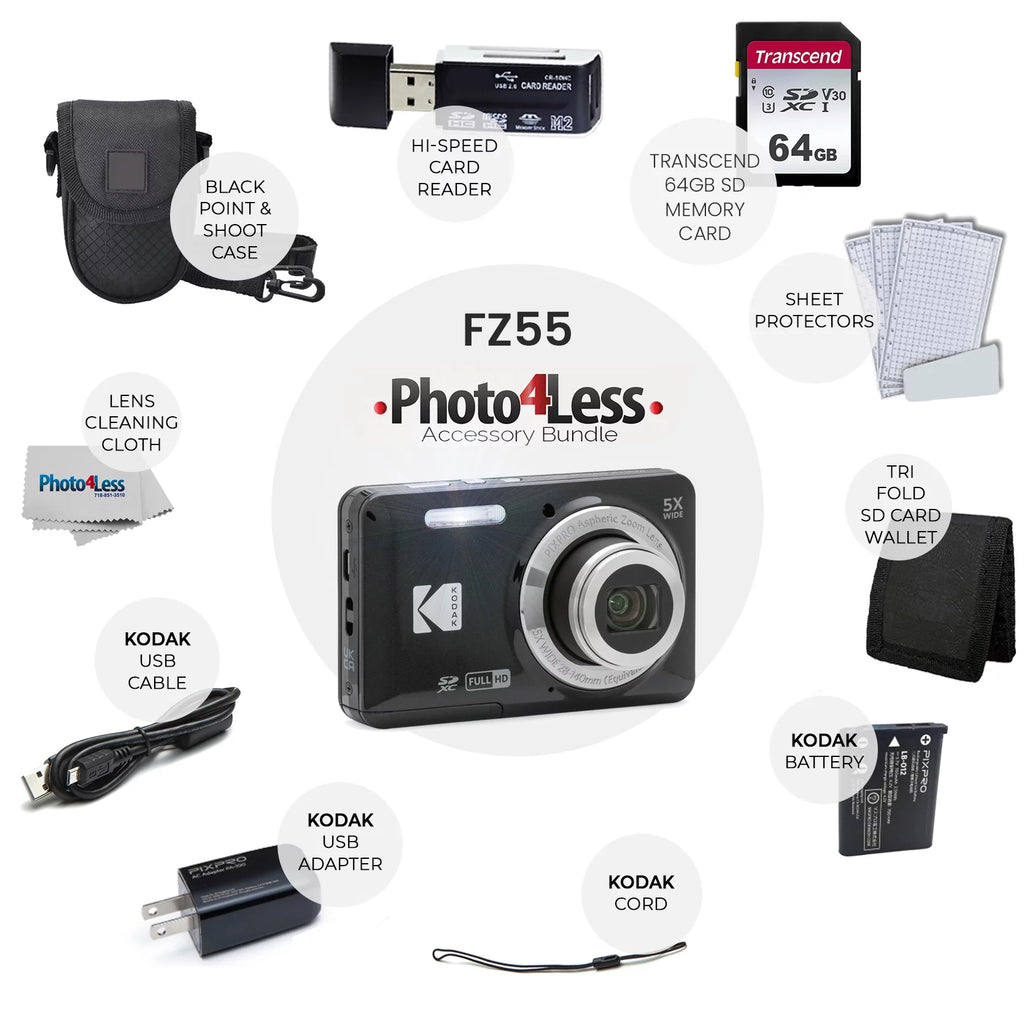 Digital Camera with Accessories P744541