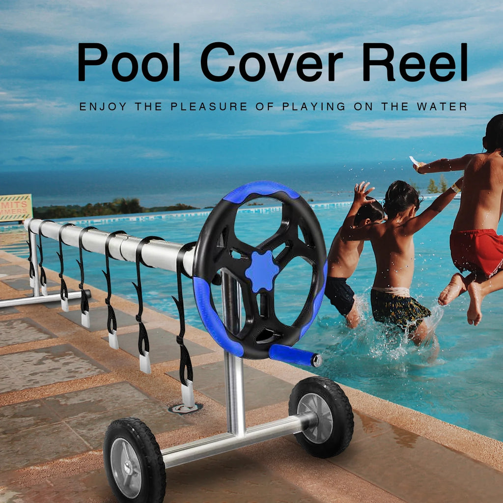 20 ft Aluminum Pool Cover Reel Set for Inground Swimming Pool E7000