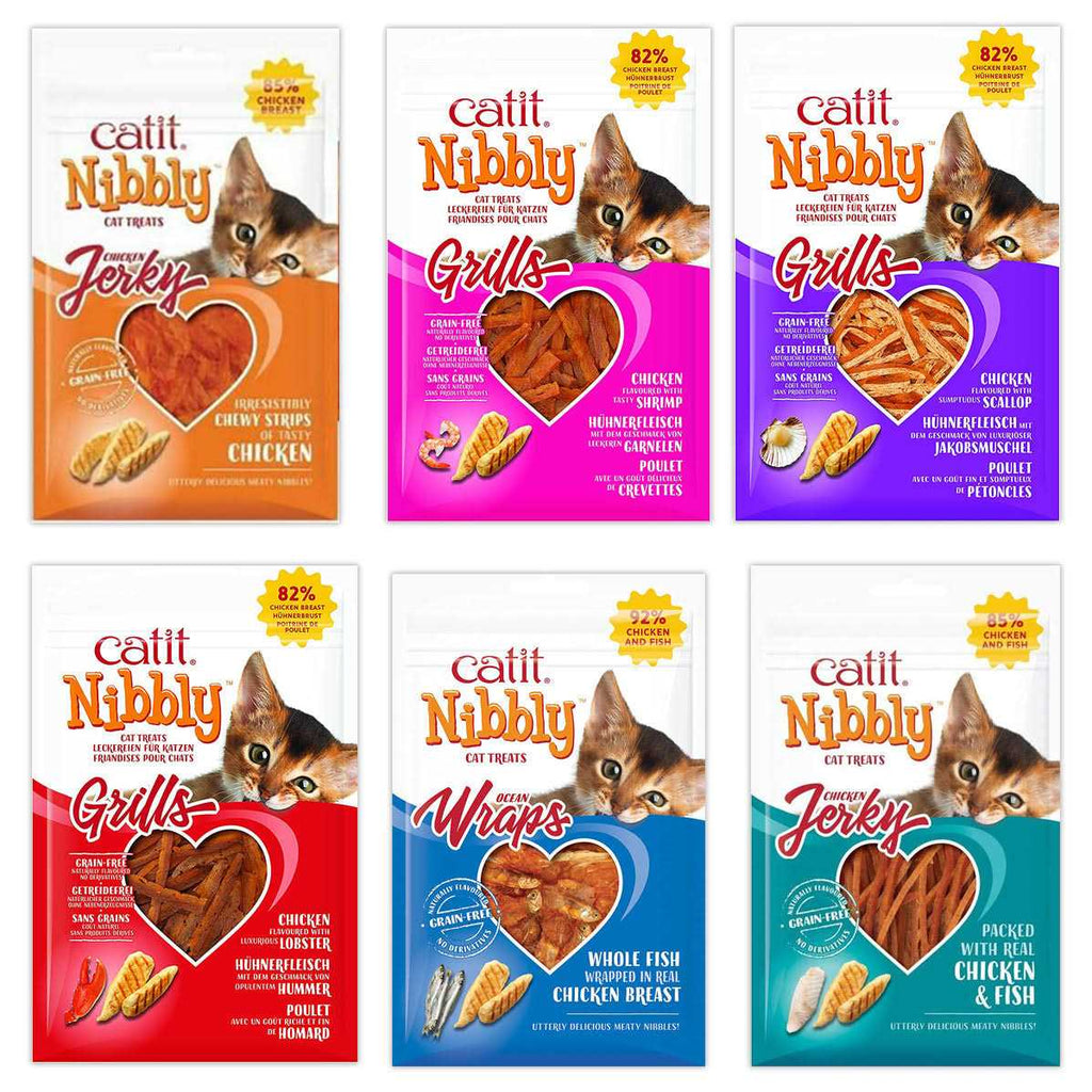 Chicken and Fish Cat Treats Wraps X28949