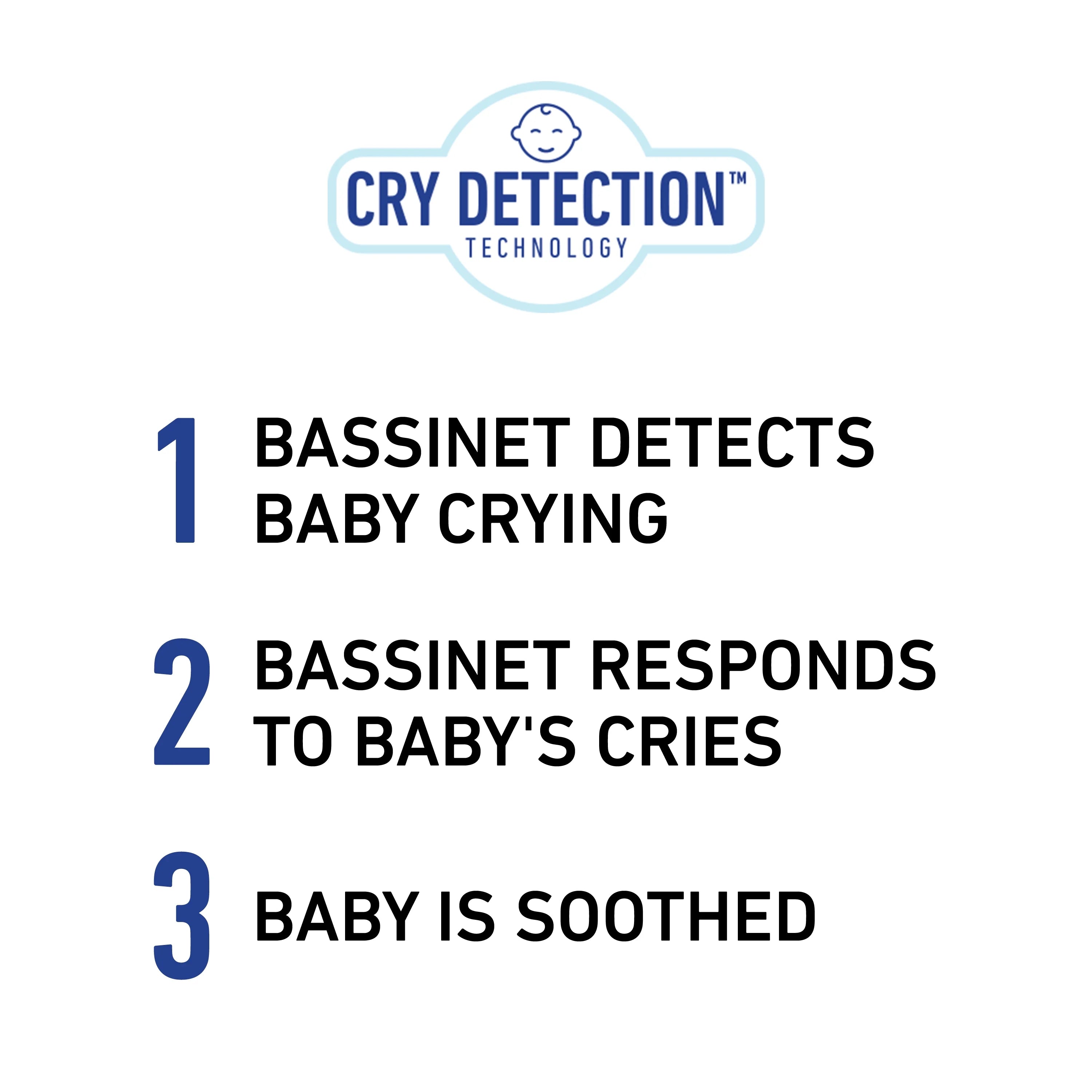 Bassinet with Cry Detection Technology N99807