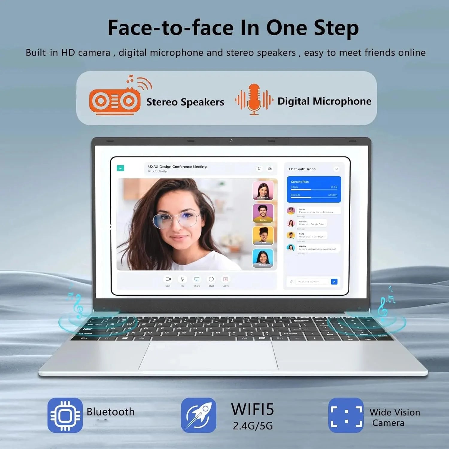 15.6" Laptop, Intel Quad-Core, 8GB RAM, 512GB SSD, Win 11 Pro T467