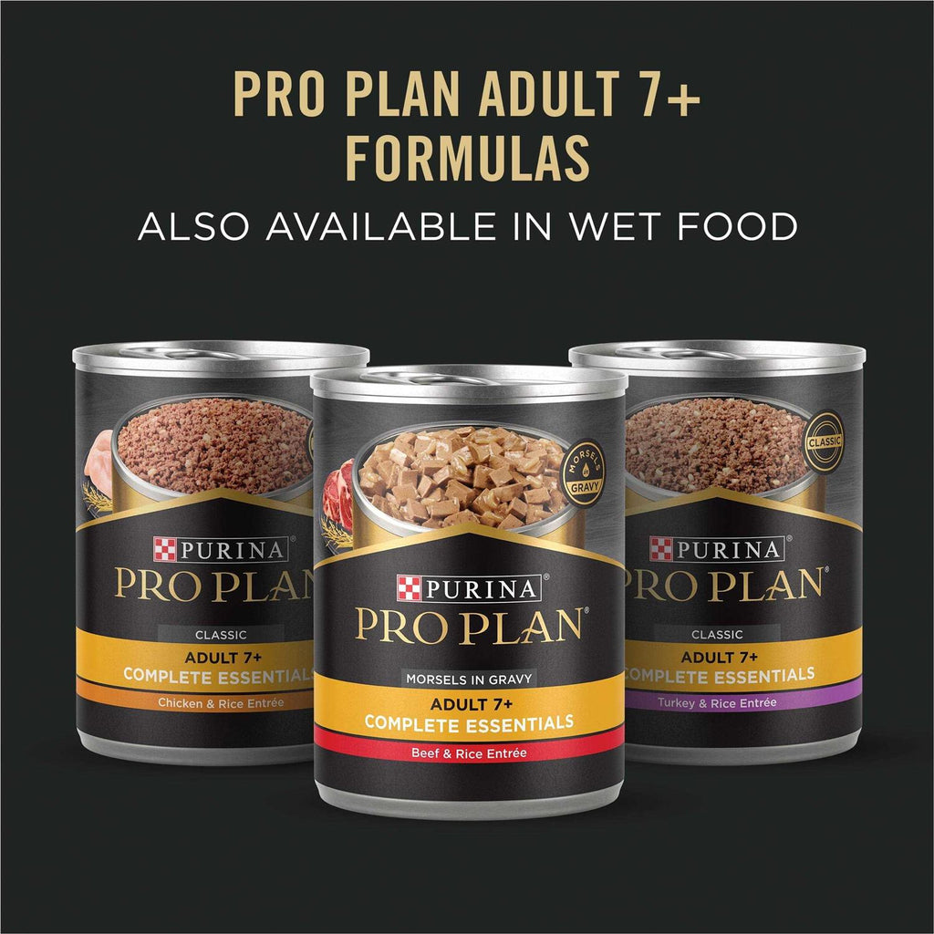 Shredded Blend Beef & Rice High Protein Dog Food for Senior Dogs P88805