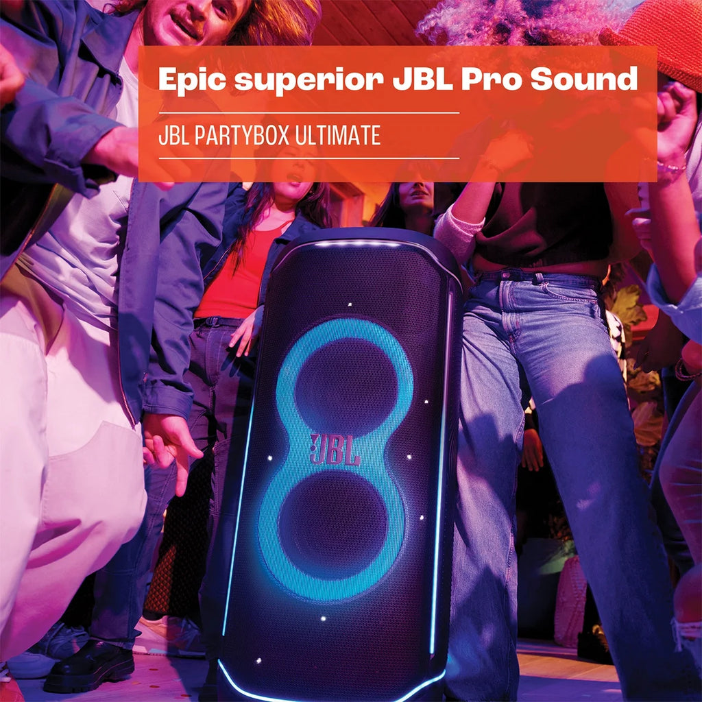 Waterproof Wi-Fi Party Speaker with Dolby Atmos and Lighting Effects Y426