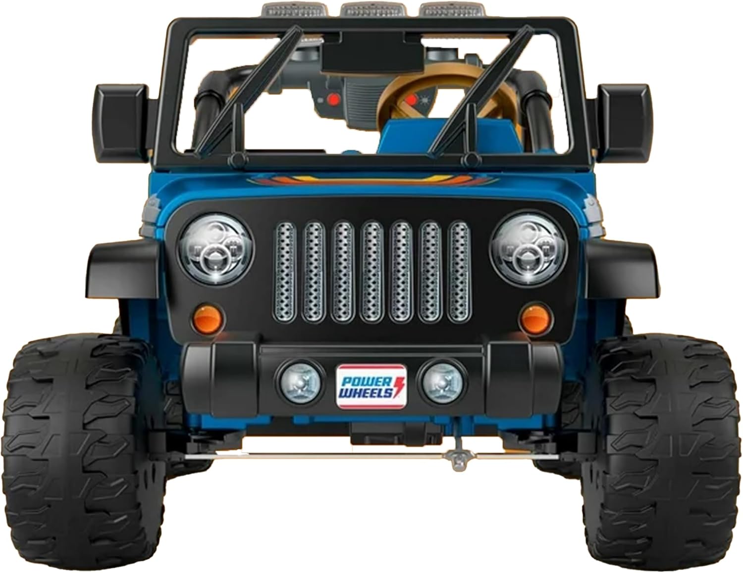 Battery Operated 2 Seater Ride On Jeep Toy Car with Working Lights and Storage A304556