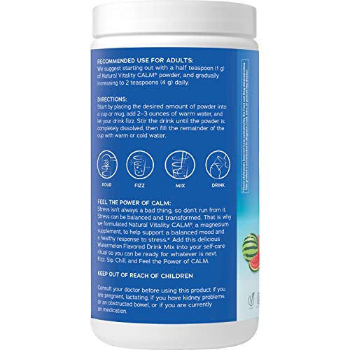 Magnesium Citrate Supplement Drink Mix Powder, Unflavored, 16 oz K16496