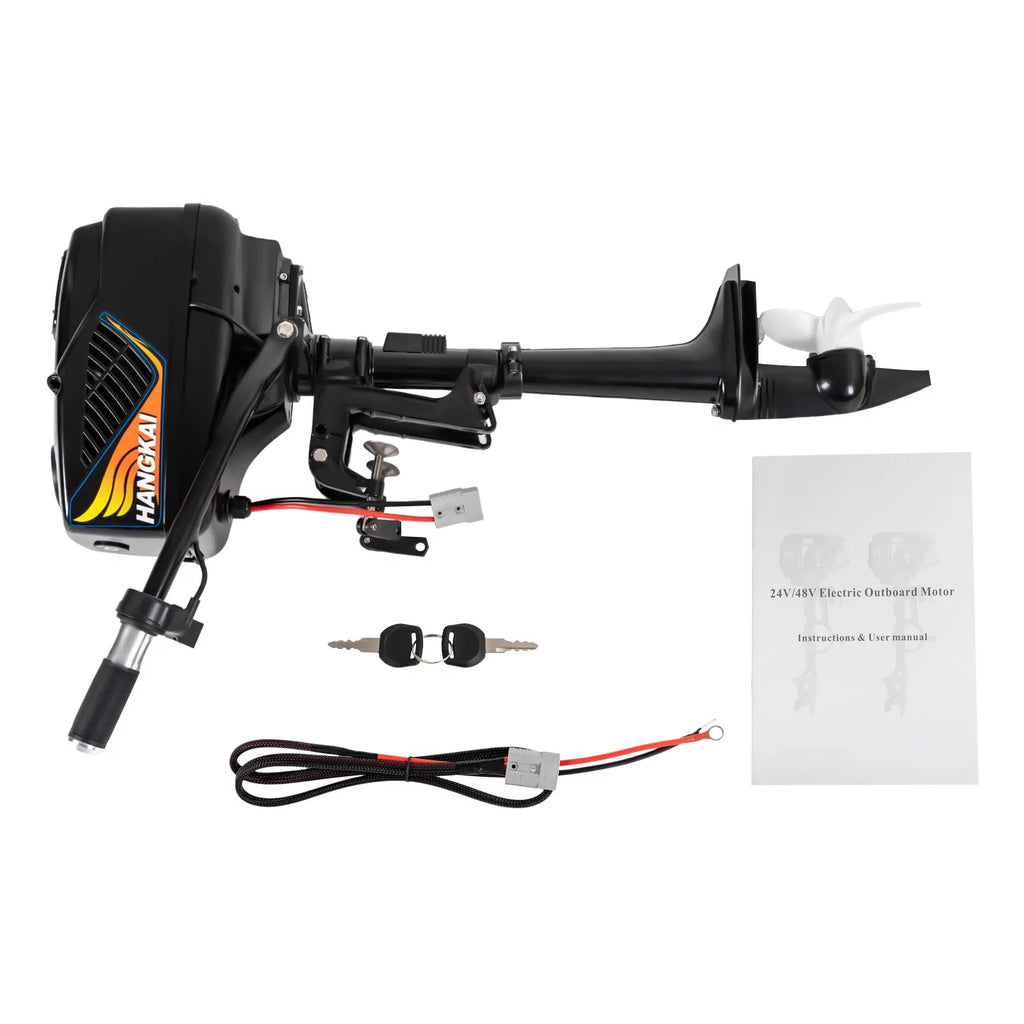 48V 1200W Electric Outboard Motor for Fishing Boat with 3-Blade Propeller G889