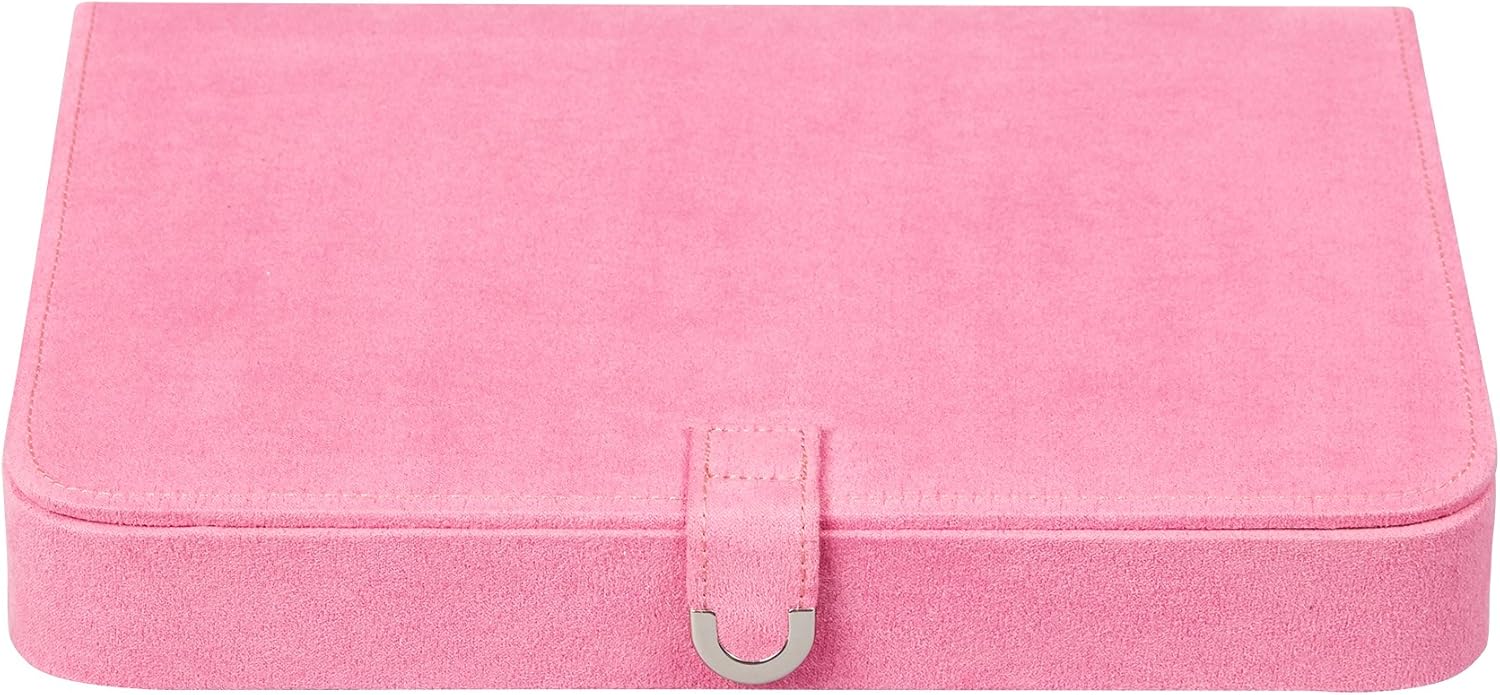 Plush Jewelry Box with Ring and Earring Organizer K8513