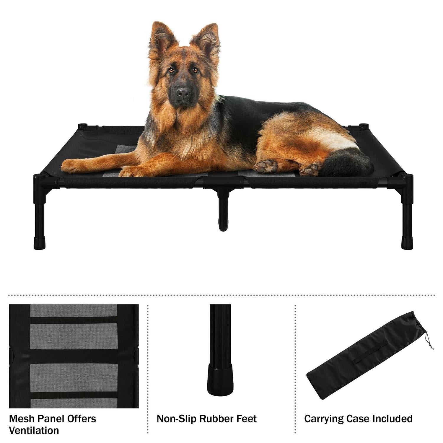 Elevated Pet Bed with Cot-Style Frame C839