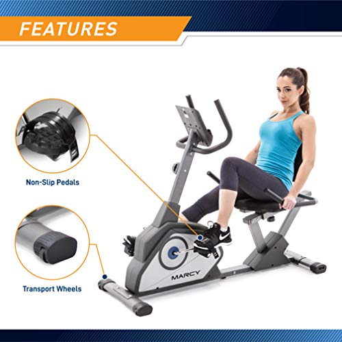 Magnetic Recumbent Exercise Bike with 8 Resistance Levels E6970