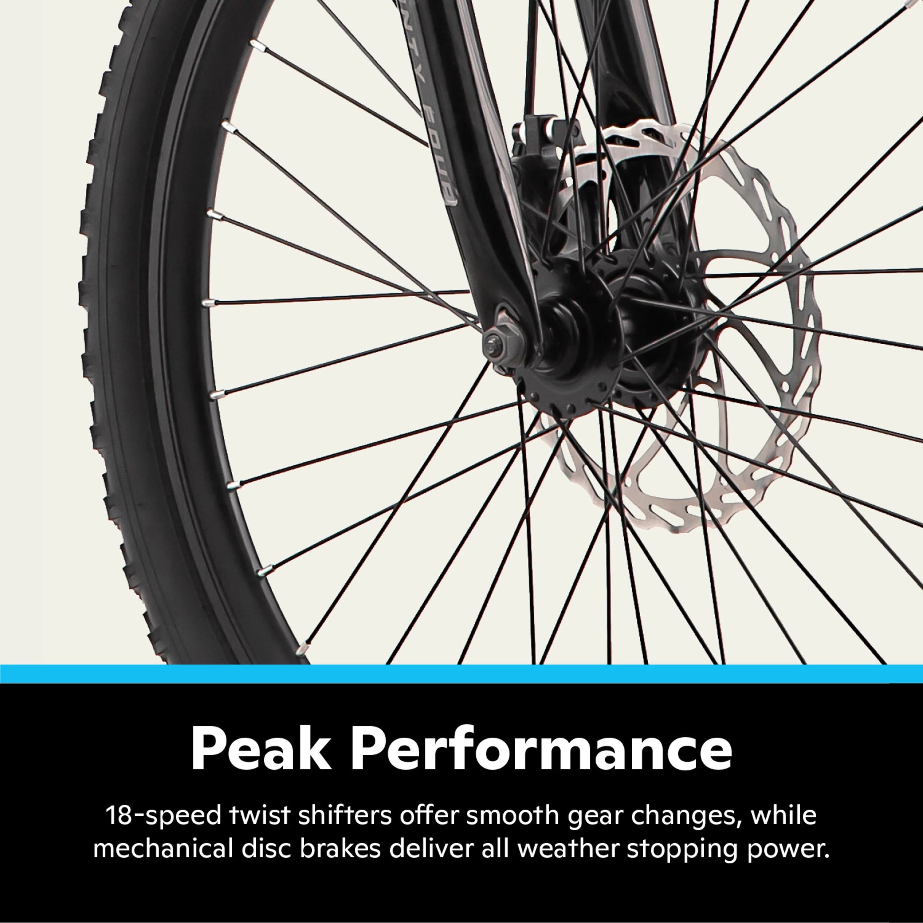 Electric Mountain Bike for Adults, 7 Speeds, 250w U821409