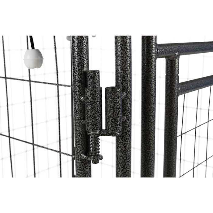 Outdoor Dog Kennel with Cover X7383