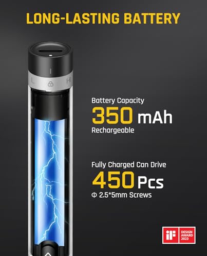 Mini Electric Screwdriver Set, 50-in-1 Magnetic Bits for Electronics Repair X20182