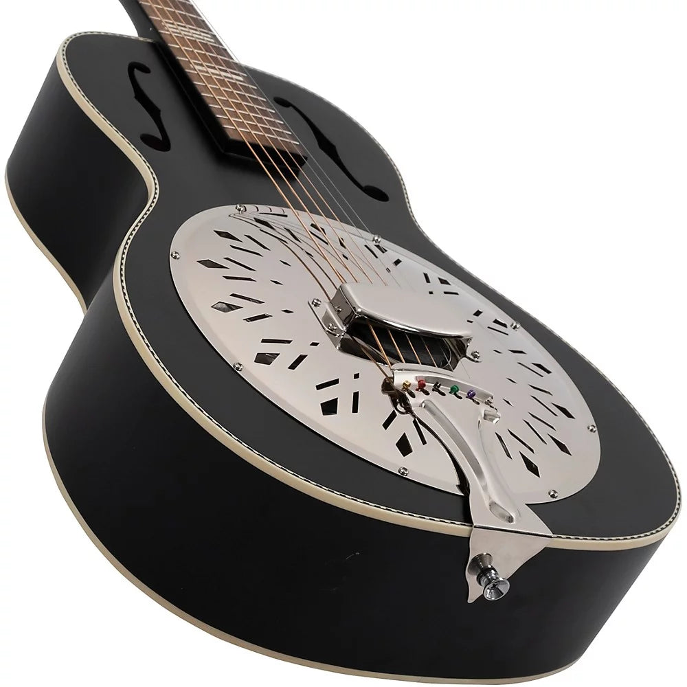 Resonator Guitar Satin Black A83309
