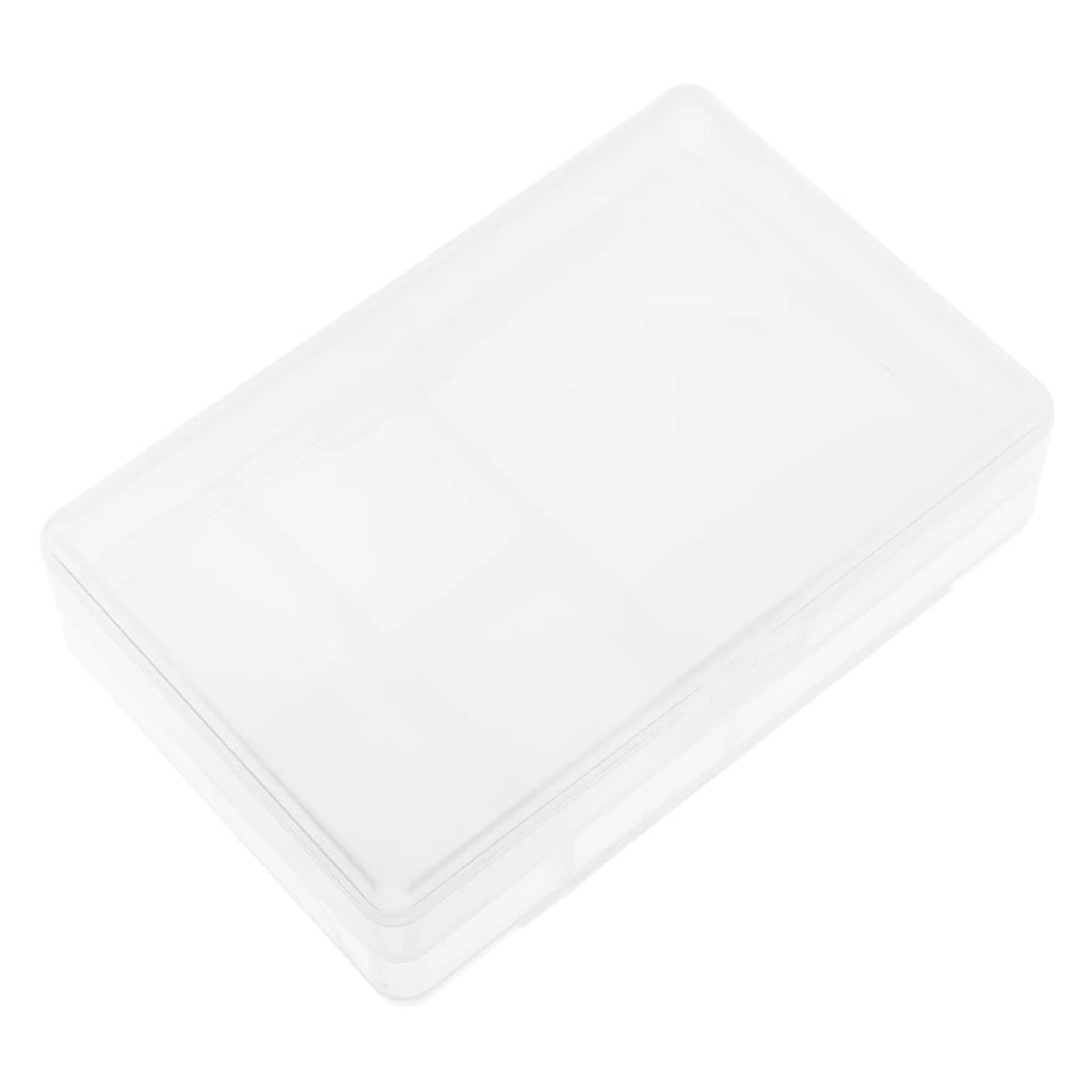 Clear Storage Boxes with Lids, 4 Pack B157552