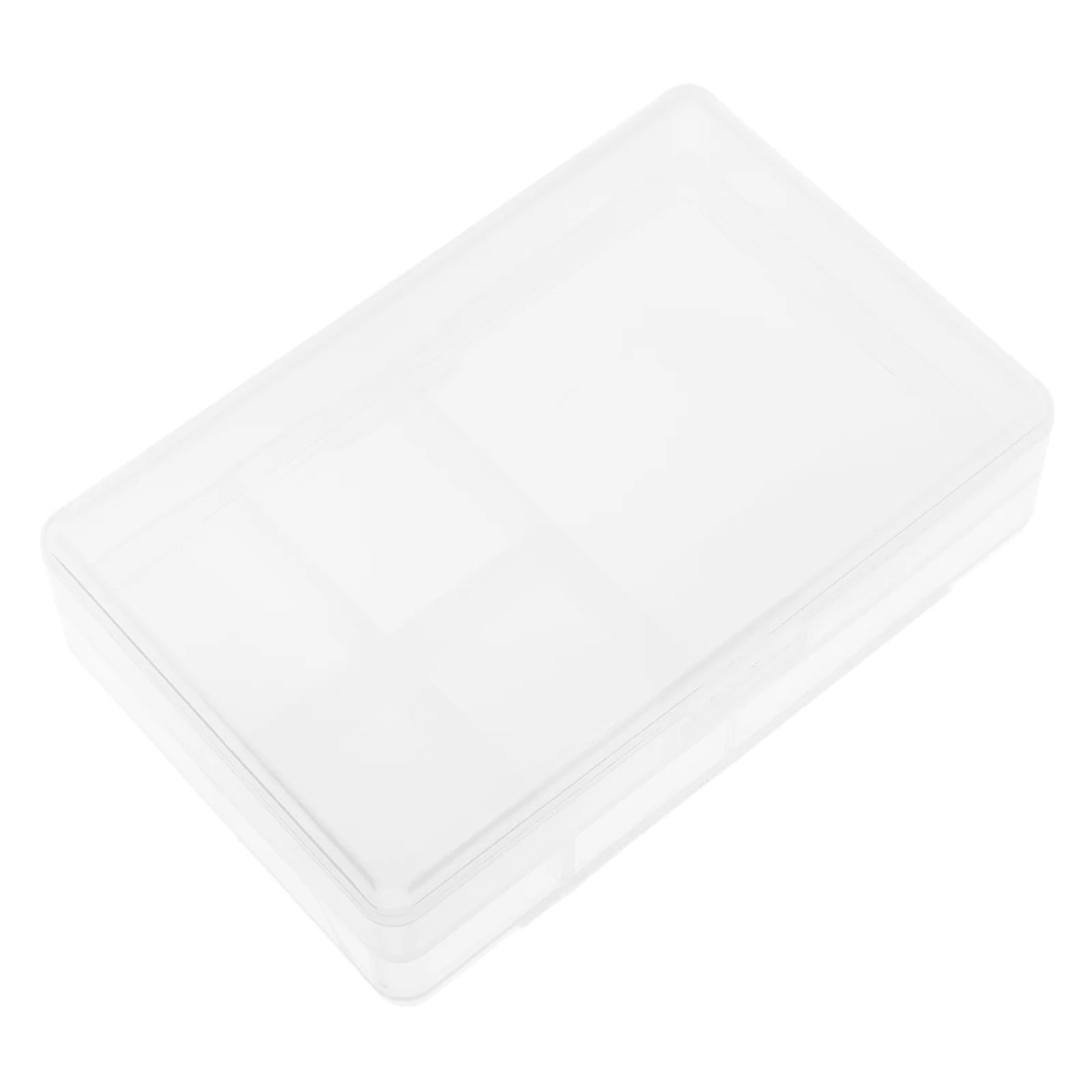 Clear Storage Boxes with Lids, 4 Pack B157552