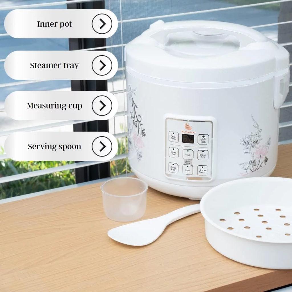 Rice Cooker and Vegetable Steamer 20 Cup W266567