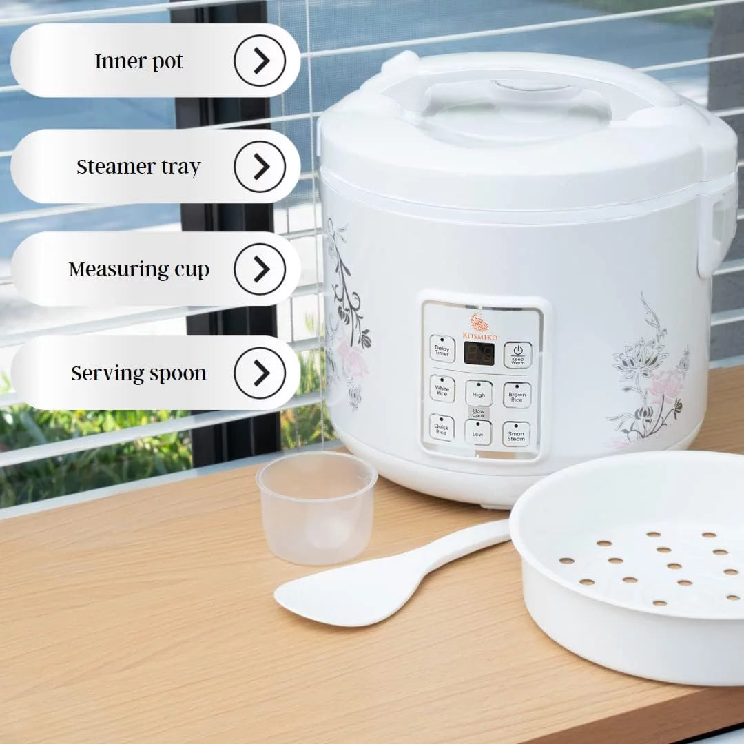 Rice Cooker and Vegetable Steamer 20 Cup W266567