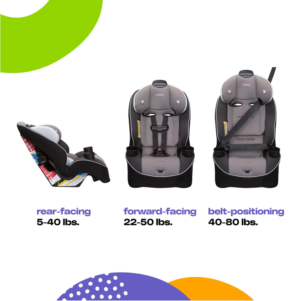 All-in-One Convertible Car Seat D9325