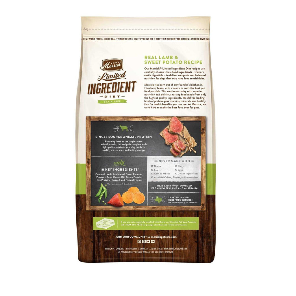 Real Lamb Sweet Potato Recipe Dry Dog Food G194