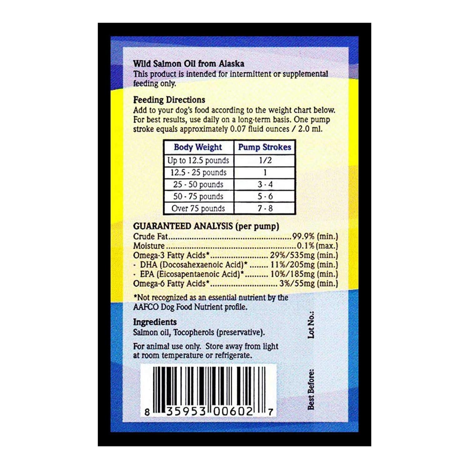 Omega 3 Dog Food Supplement for Skin & Coat H6933