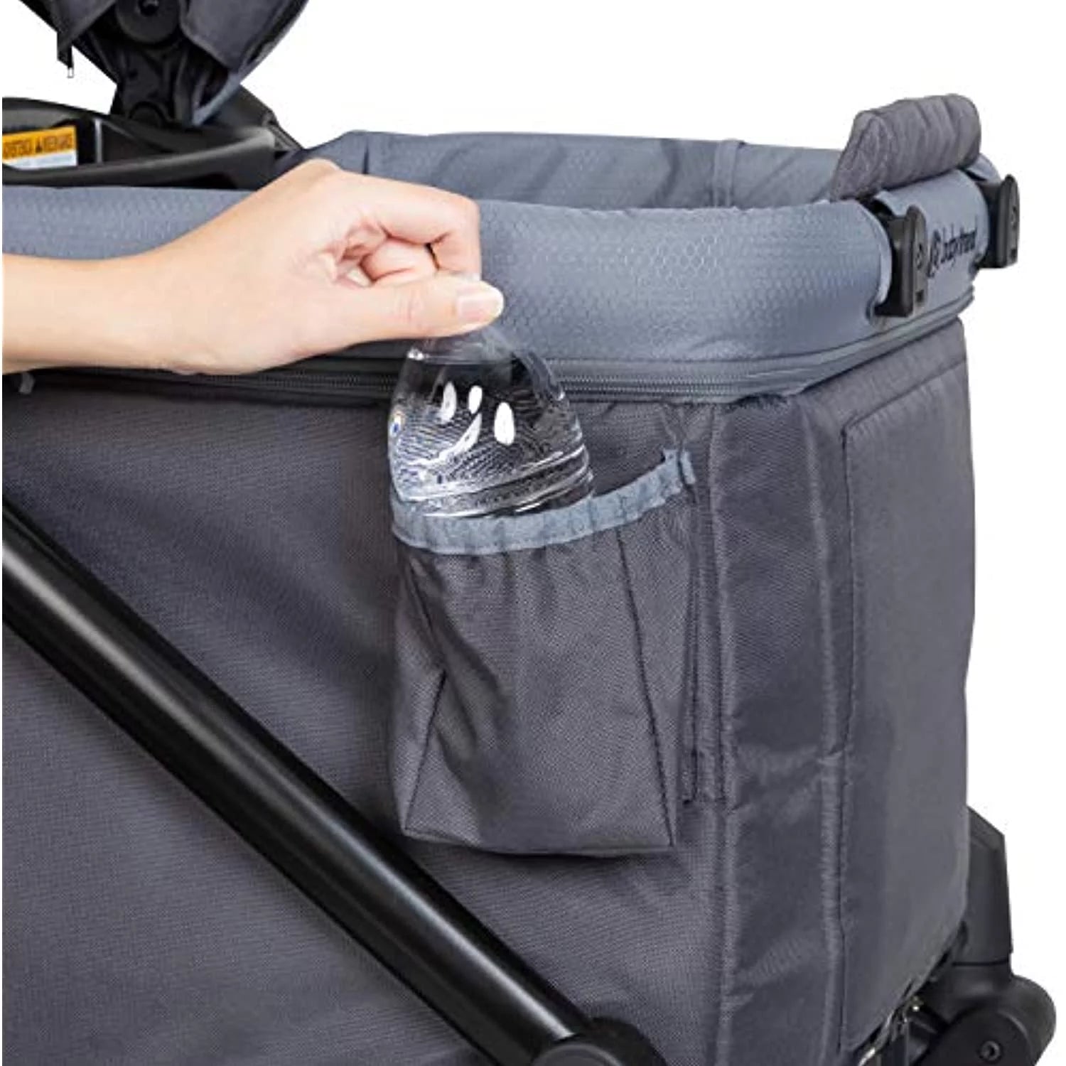 Wagon Stroller, Solid Print Gray R3572