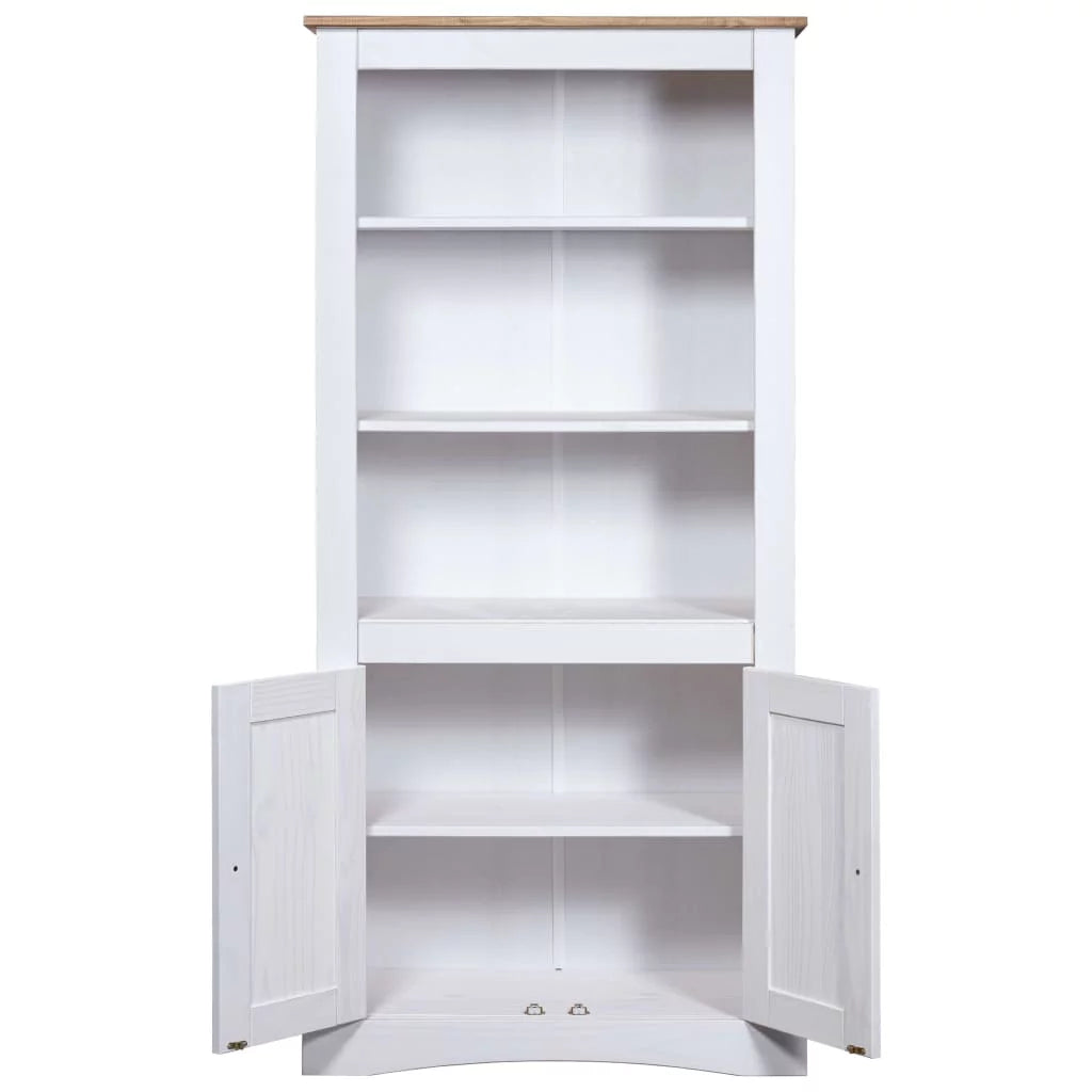 Cupboard Mexican Pine Corona White 31.5"x15.7"x66.9" Y507