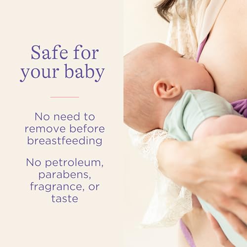Lanolin Nipple Cream for Breastfeeding, 100% Natural, 1.41 Ounces W6677