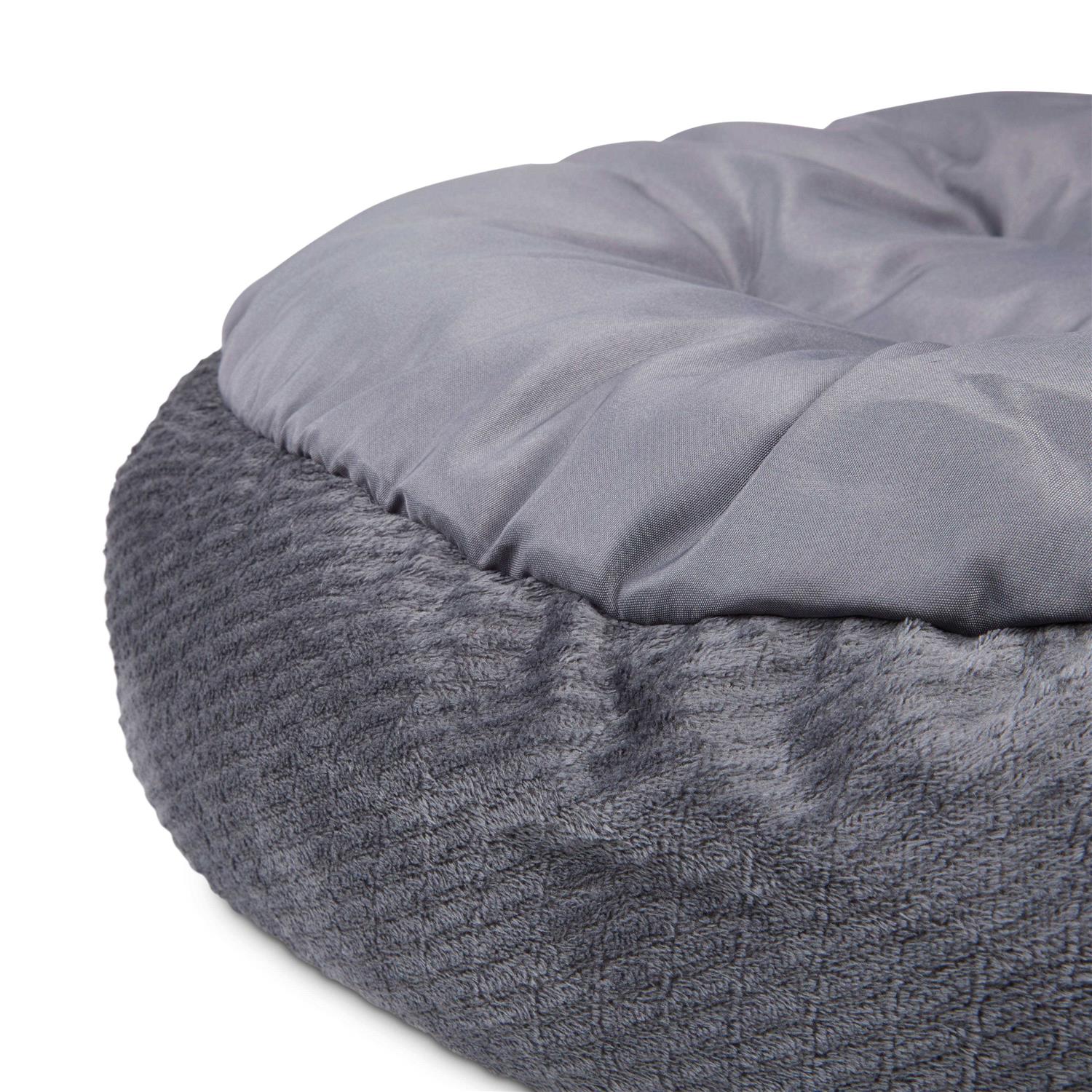 Textured Round Cat Bed F127