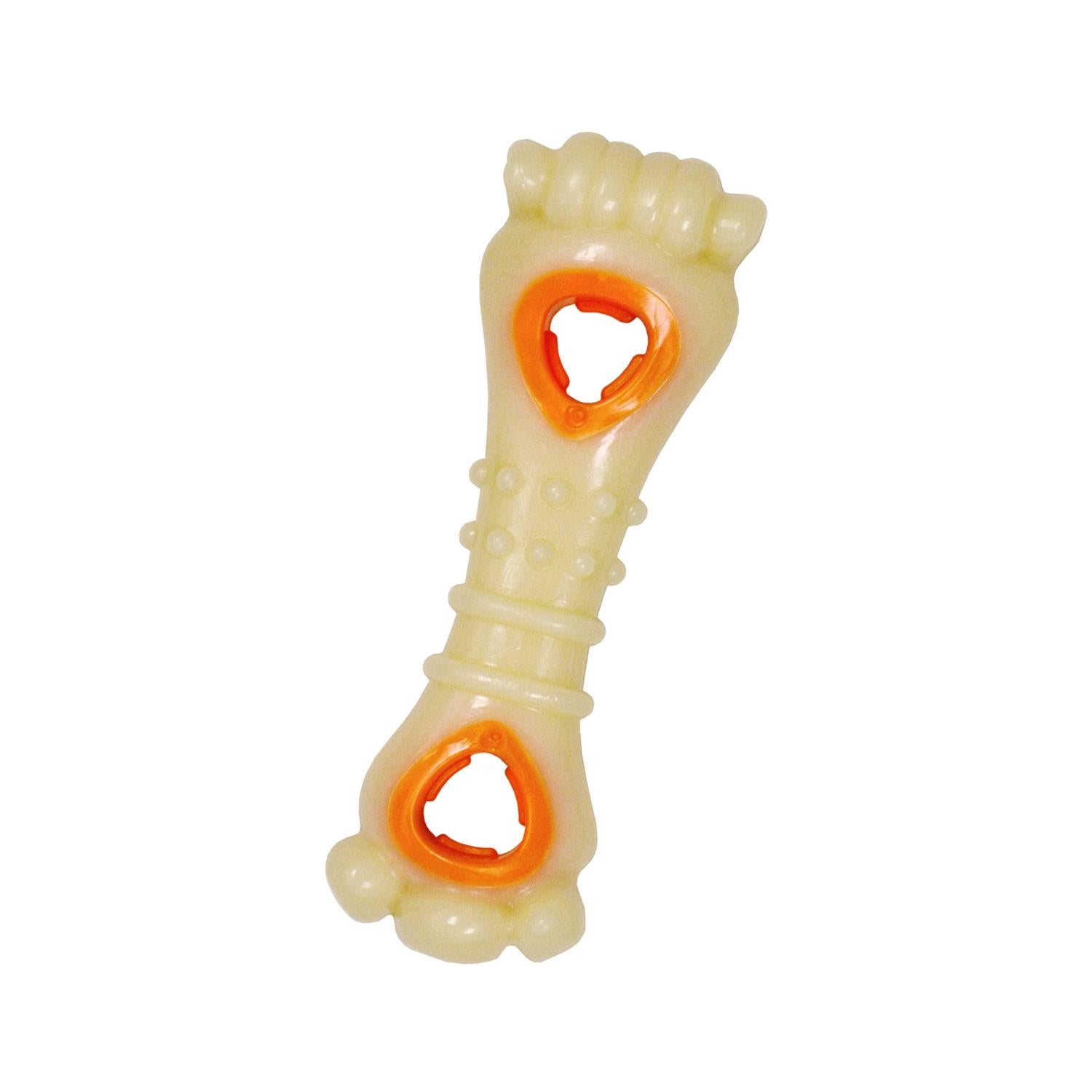 Chicken Knuckle Bone & Treat Combo Dog Toy J493