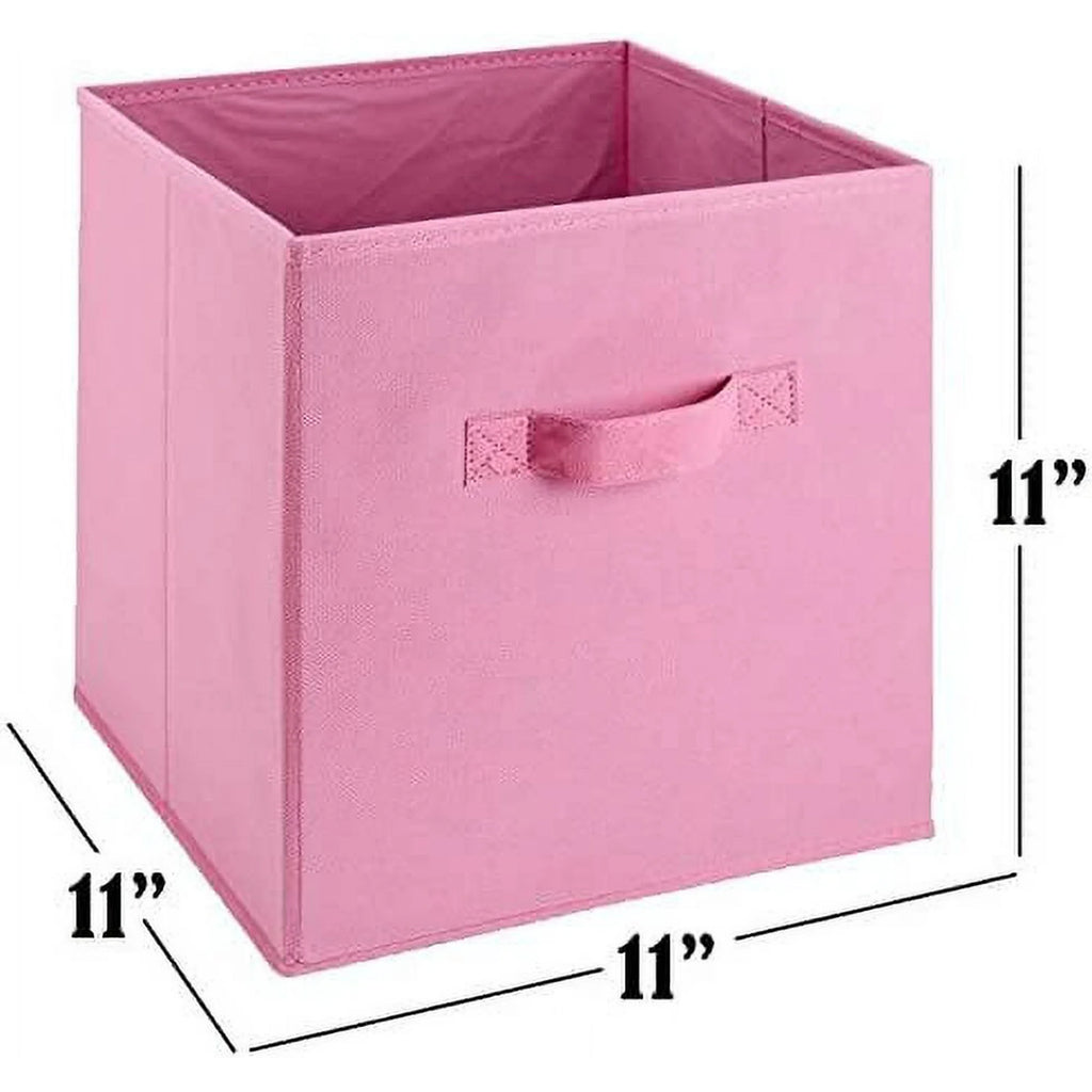 Foldable Laundry Storage Bins 6-Pack Collapsible Cube Organizers D72679