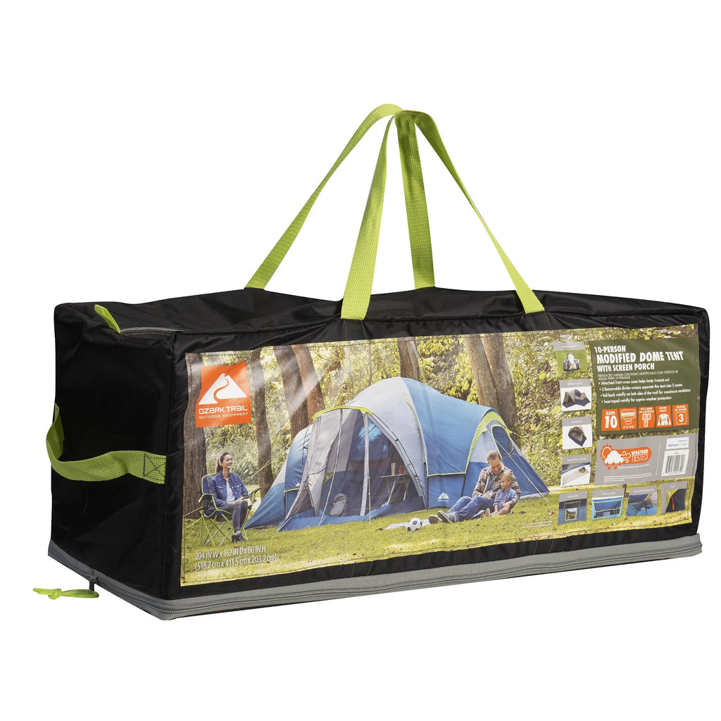 10-Person Dome Tent with Screen Porch J205