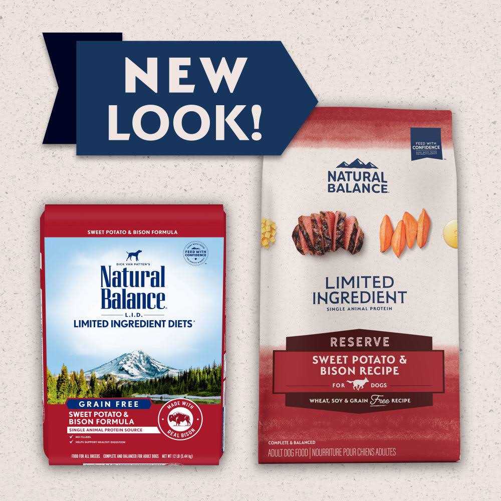 Limited Ingredient Dry Dog Food Sweet Potato Bison J284