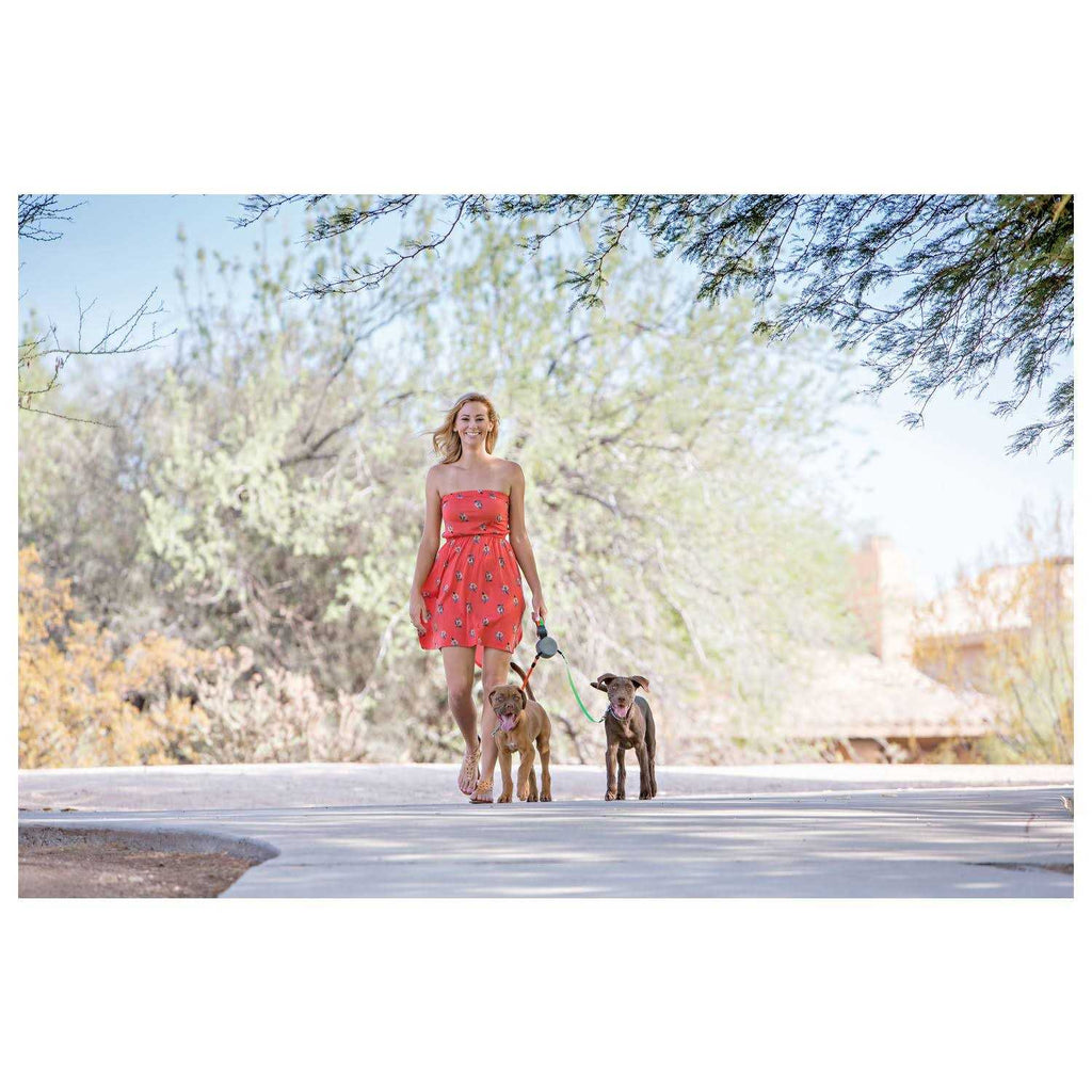 Dual Doggie Retractable Leash A2241