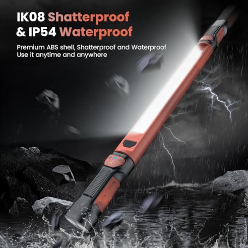 LED Magnetic Work Light 3000LM Rechargeable Cordless with Hooks Y81782