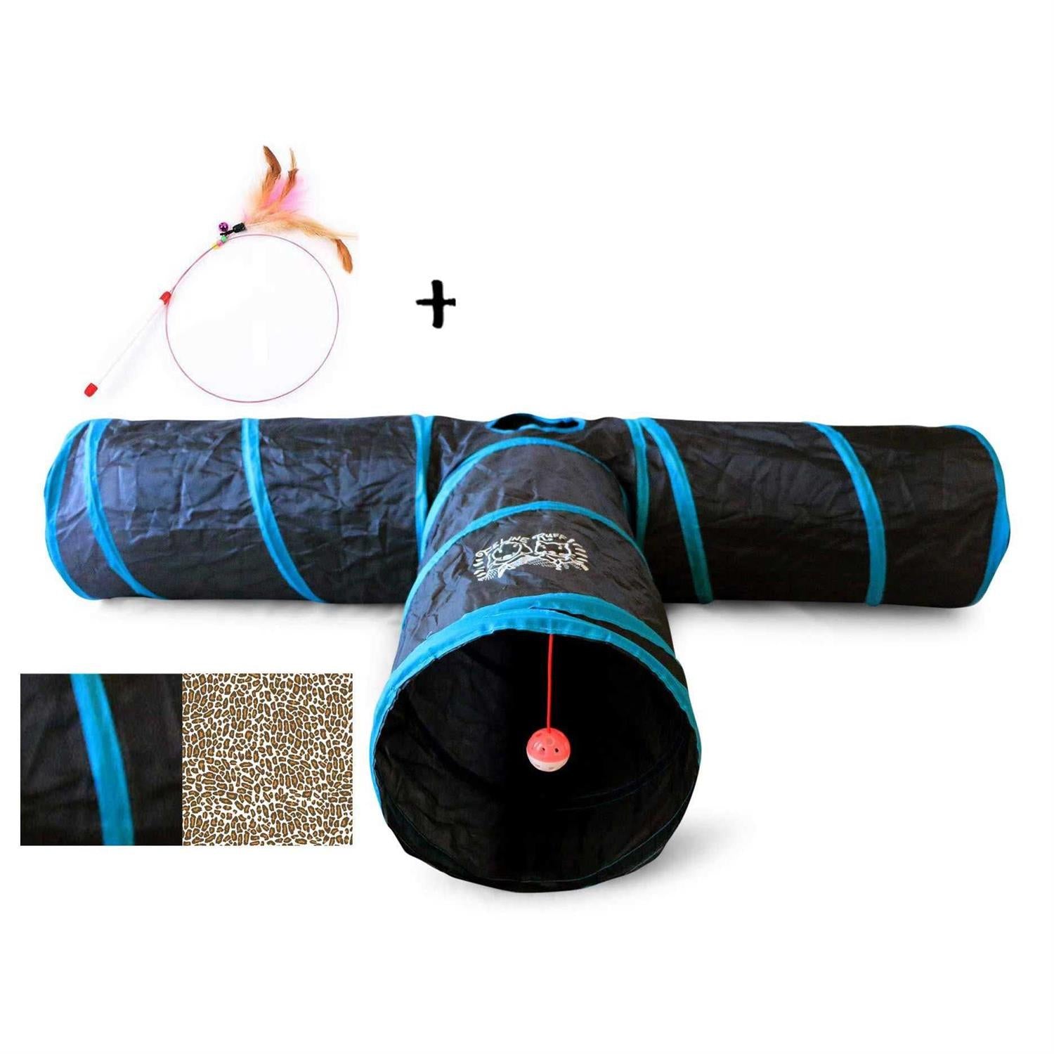 Cat Tunnel Extra Large 12 Inch Diameter Collapsible Play Toy H662487