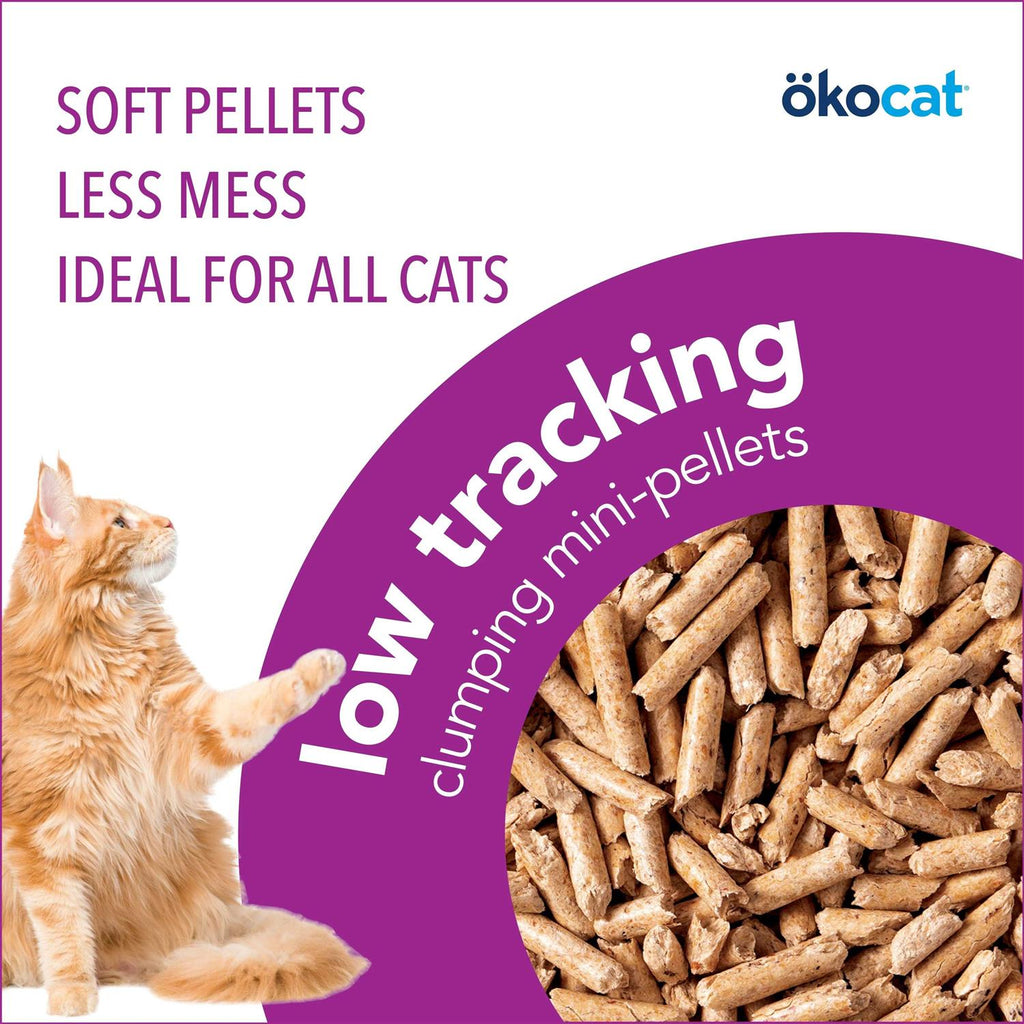 Low Tracking Clumping Wood Cat Litter M818