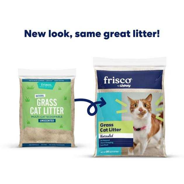 Natural Clumping Grass Cat Litter O313131